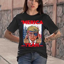 merica trump shirt, 4th of july t-shirt, funny trump shirt, republican shirt, patriotic shirt, independence day shirt, u