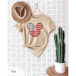 disney 4th of july t-shirt, mickey minnie matching family 4th of july shirt, usa flag disney shirt, usa flag mickey or m