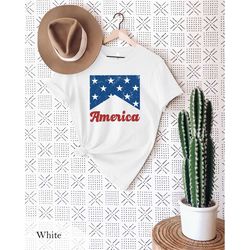 red white and blue usa t-shirt, america tee, fourth of july shirt, usa shirt, women's 4th of july, 1776 tee, independenc