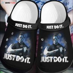 croc shoes – crocs shoes michael myers just do it