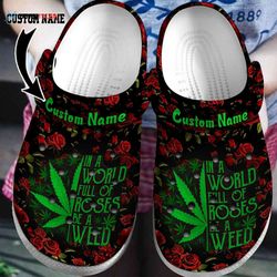 custom name croc shoes – crocs shoes bear weed custom