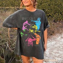 vintage maroon 5 partners tour 2015 tee shirt