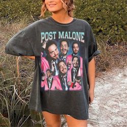 vintage post malone shirt, post malone shirt, post malone merch, post malone graphic tee