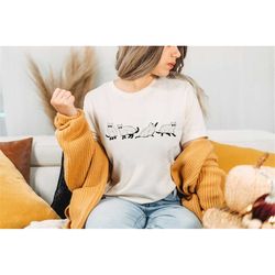 halloween cat shirt, ghost shirt, halloween shirt, halloween cat shirt, cat lover shirt, black cat shirt, spooky season