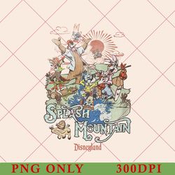 retro disney splash mountain png 300dpi, retro splash mountain png, disney caribbean png, retro pirates of caribbean png