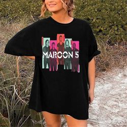 vintage maroon 5 tour tee shirt