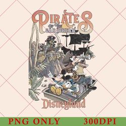 vintage mickey caribbean png, vintage pirates of the caribbean png, disneyland trip 2023 png, mickey and friends png