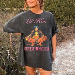 lil kim hard core tour vintage t shirt, lil kim merch, lil kim t shirt