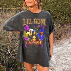 lil kim vintage t shirt, lil kim merch, lil kim t shirt