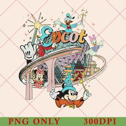 disney epcot world tour png, retro disney epcot png, mickey and friend, epcot center 1982 png, drinking around the world