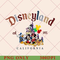 disney's disneyland est 1955 where dreams come true png, retro disneyland png, disneyland trip png, disneyworld trip png