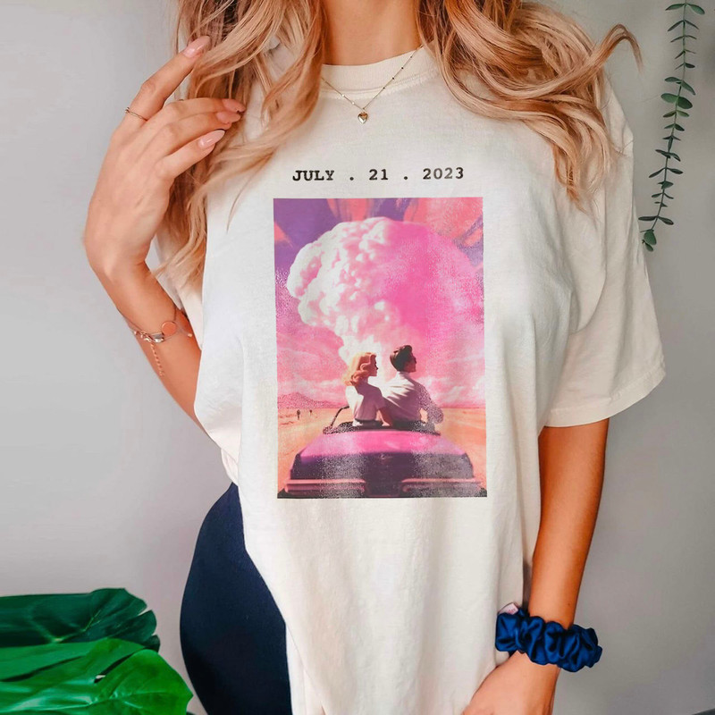 Barbenheimer Barbie Movie Oppenheimer T-Shirt, Nolan Movies Tee, Barbie Movie Shirt, Barbie Movie T-Shirt, The Ultimate Double Feature Shirt - 1.jpg