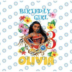 personalized name and ages, moana birthday girl png digital file birthday girl moana family   baby girl png moana prince