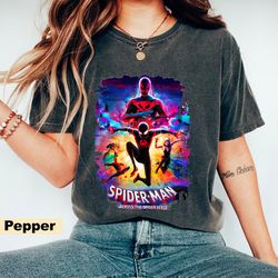 comfort colors vinatge 90s marvel spider-man shirt
