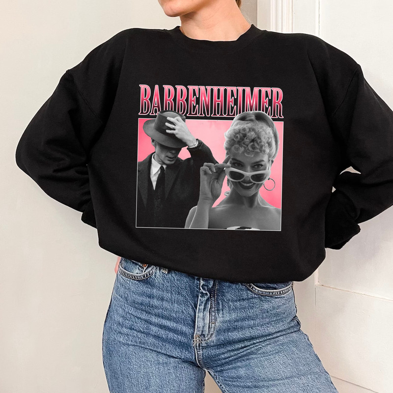Retro Barbenheimer T-Shirt, Barbie Oppenheimer Essential T-Shirt, Barbie Oppenheimer T-Shirt, Oppenheimer Movie 2023 Shirt, Trending Shirt - 6.jpg