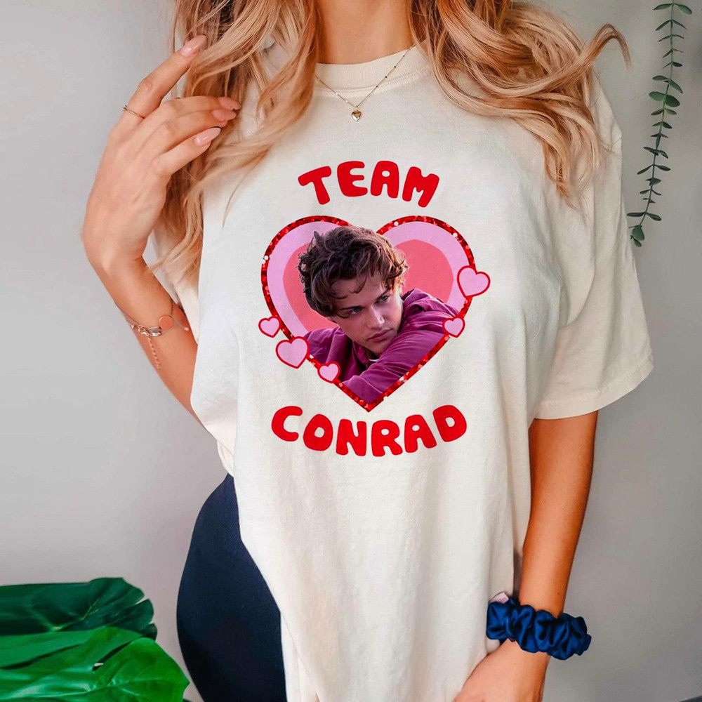 Team Conrad Shirt, Funny Team Conrad T-Shirt, The Summer I Turned Pretty Tee, Cousins Beach Crew Shirt, Gift Fan, Unisex T-shirt, Sweatshirt - 1.jpg
