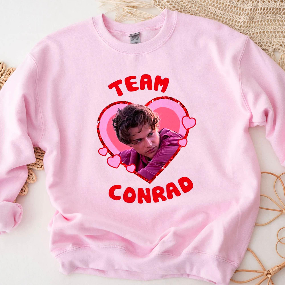 Team Conrad Shirt, Funny Team Conrad T-Shirt, The Summer I Turned Pretty Tee, Cousins Beach Crew Shirt, Gift Fan, Unisex T-shirt, Sweatshirt - 3.jpg