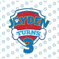 personalized name and ages, paw patrol chase birthday svg, paw patrol birthday svg family birthday raglan kids family