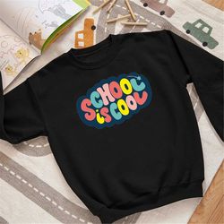 school outfit for girls, hello pencil school sweatshirt, hello second grade, game over back to school sweater, boys back