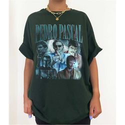 pedro pascal vintage t-shirt, gift for women and man unisex t-shirt, sweatshirt hoodie gi718
