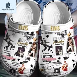 elvis presley clog shoes unisex, elvis presley crocs, music crocs, elvis crocs, presley crocs, elvis presley
