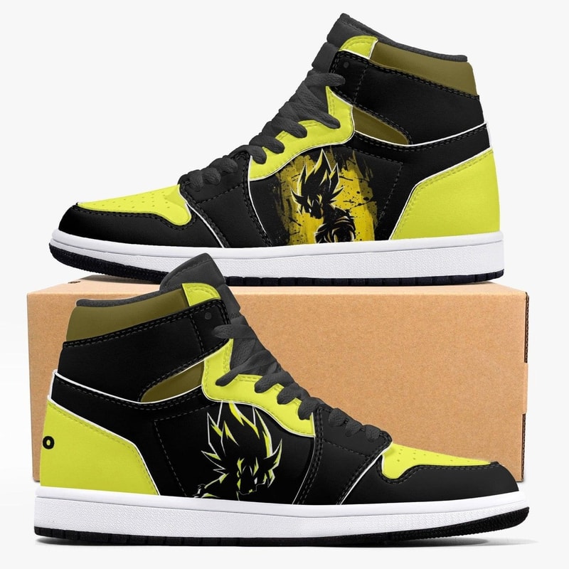 Dragon Ball Z Son Goku JD1 Shoes, Sakata Gintoki Gintama Jordan 1 Shoes, Sakata Gintoki Gintama Sneaker Shoes