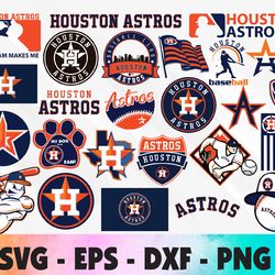 Houston Astros bundle logo, svg, png, eps, dxf 2