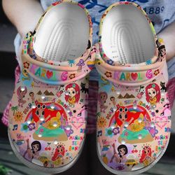 karol g crocs, karol g clog shoes unisex, music crocs, karol crocs, karolg crocs, karol g, karol g concert