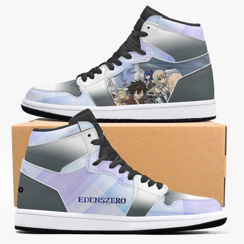 Edens Zero Rebecca Bluegarden JD1 Shoes, Sakata Gintoki Gintama Jordan 1 Shoes, Sakata Gintoki Gintama Sneaker Shoes