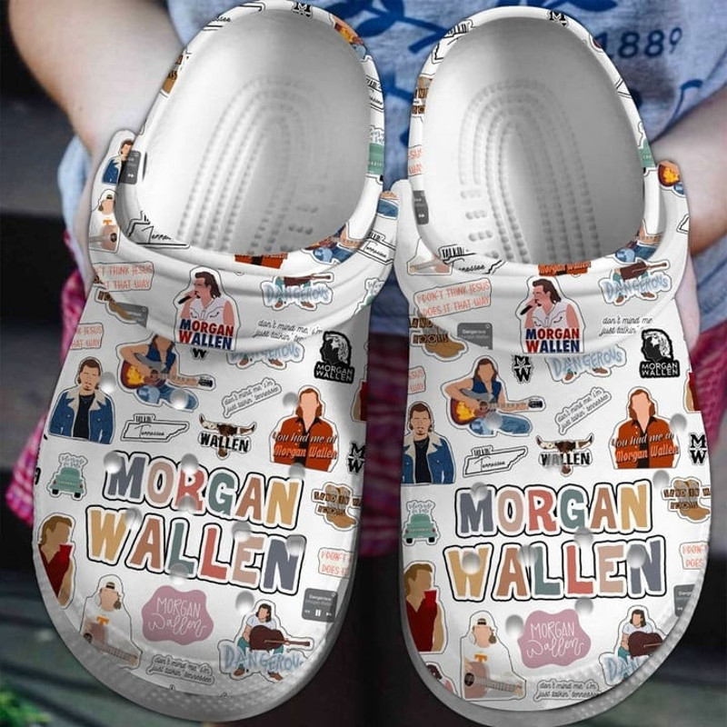Morgan Wallen Crocs for concert Morgan wallen Clogs Crocs Morgan Wallen Crocs.jpg
