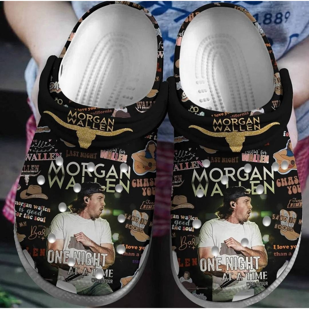 Morgan Wallen Crocs for concert Morgan wallen Clogs Morgan Wallen Tee Nashville Crocs Morgan Wallen Crocs- New Album.jpg