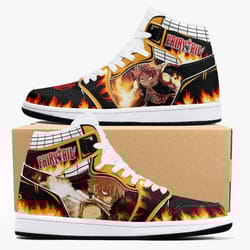 fairy tail natsu dragneel jd1 shoes, sakata gintoki gintama jordan 1 shoes