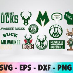 Milwaukee Bucks svg, Basketball Team SVG,Houston Rockets svg, N B A Teams Svg, N B A Svg, Instant Download