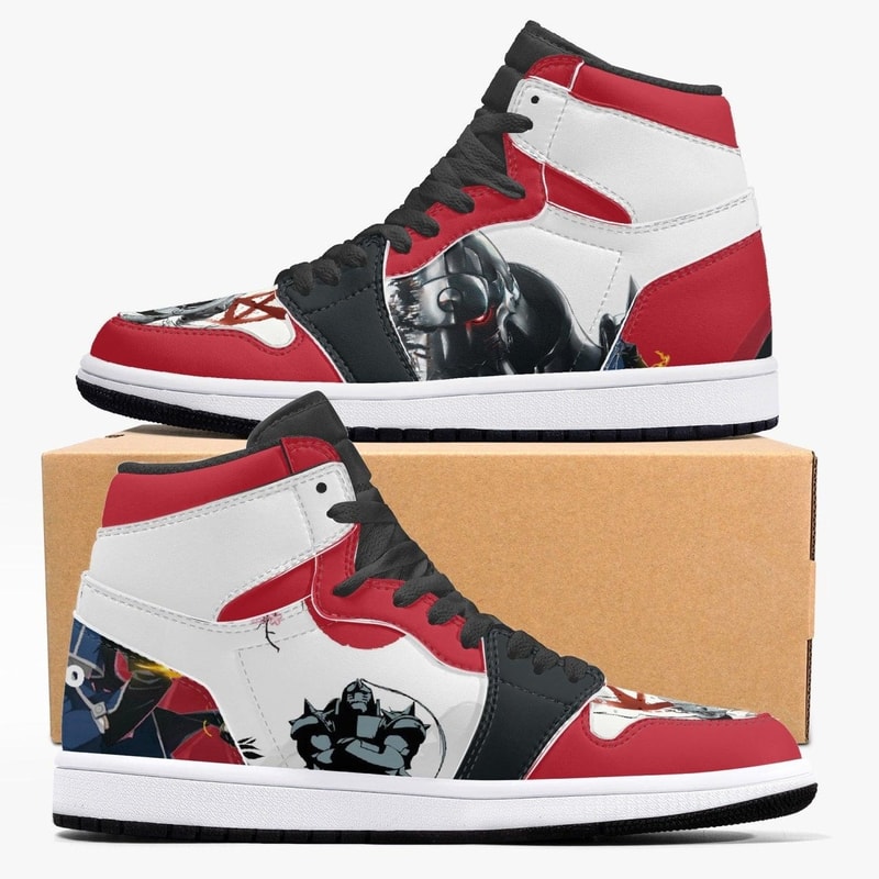 Fullmetal Alchemist JD1 Shoes, Sakata Gintoki Gintama Jordan 1 Shoes