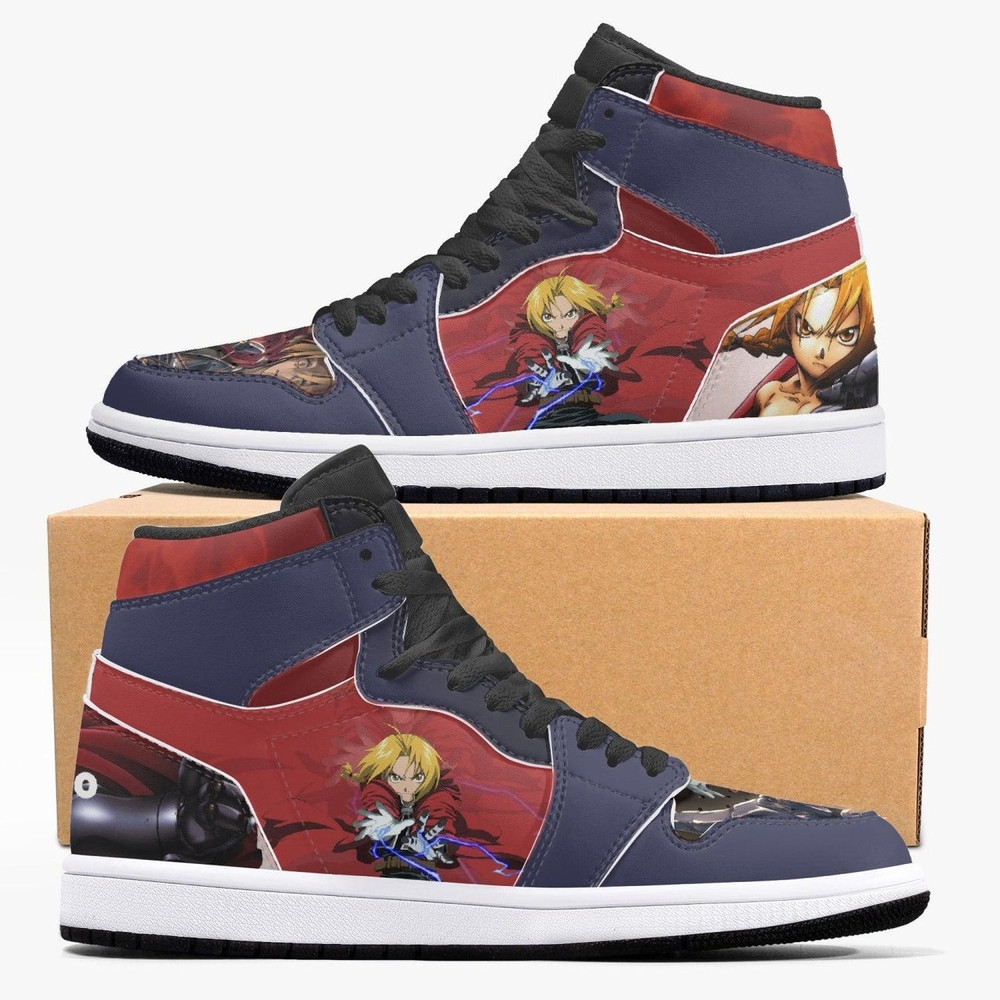 Fullmetal Alchemist Edward JD1 Shoes, Sakata Gintoki Gintama Jordan 1 Shoes