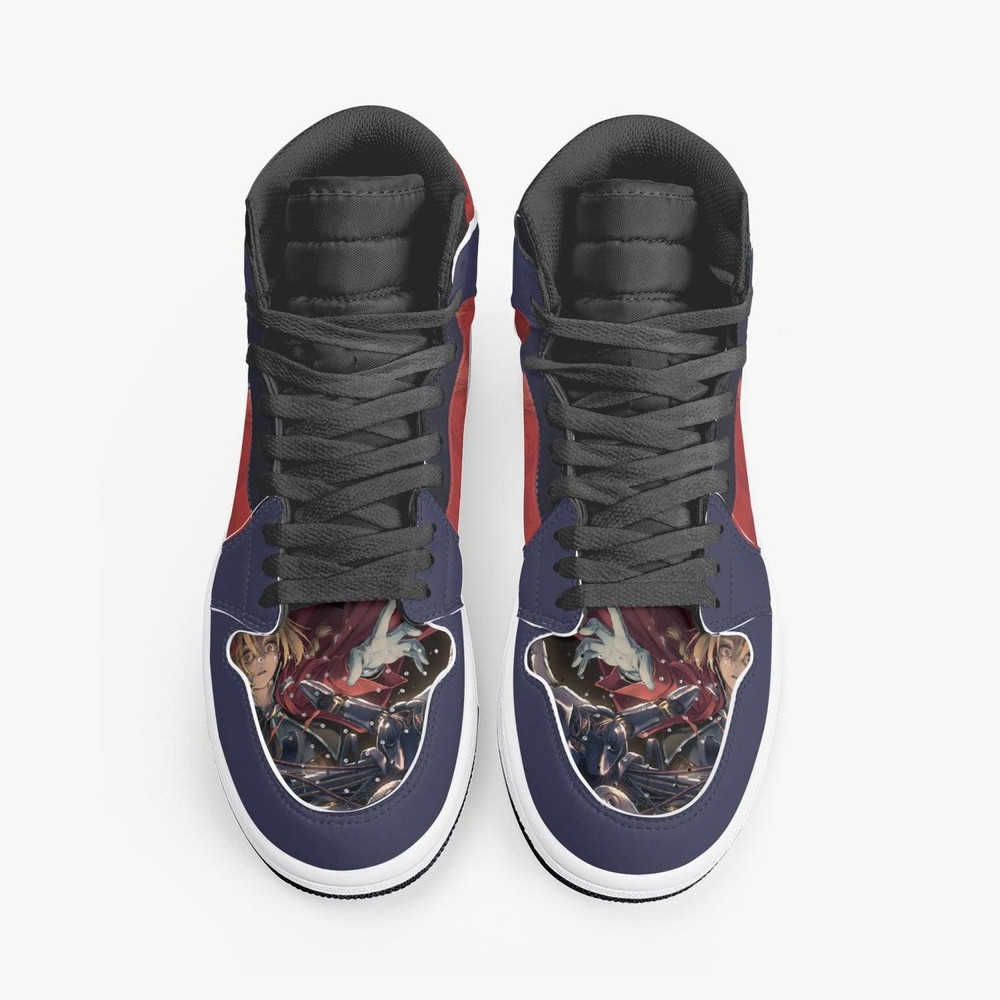 Fullmetal Alchemist Edward JD1 Shoes, Sakata Gintoki Gintama Jordan 1 Shoes