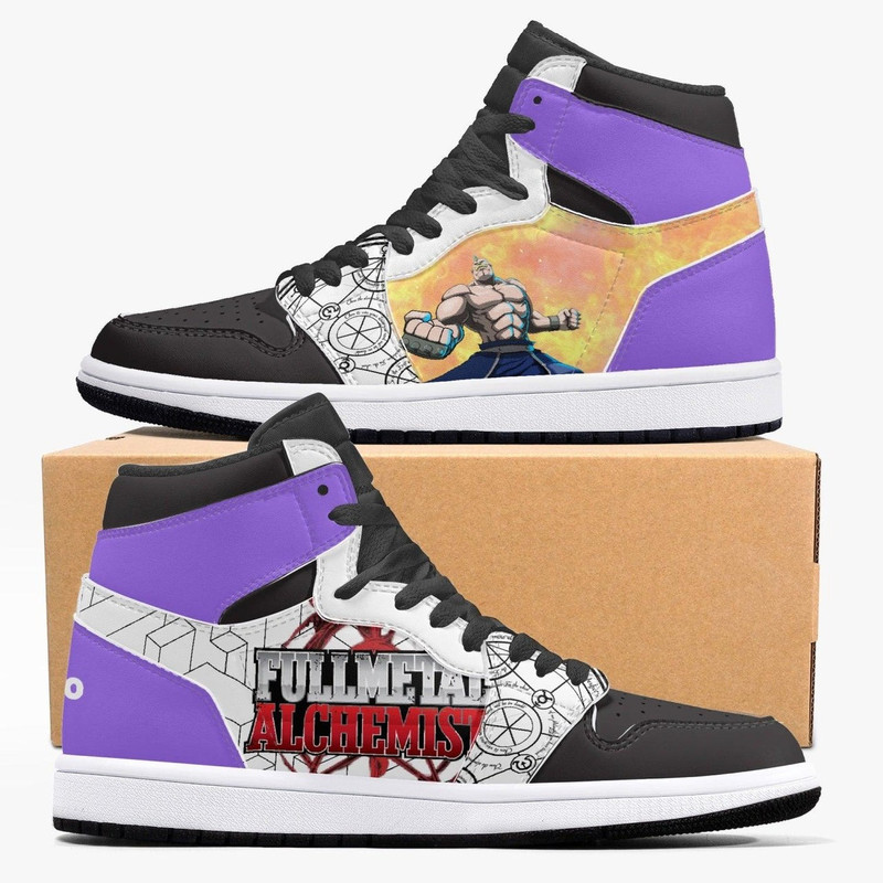 Fullmetal Alchemist Alex JD1 Shoes, Sakata Gintoki Gintama Jordan 1 Shoes