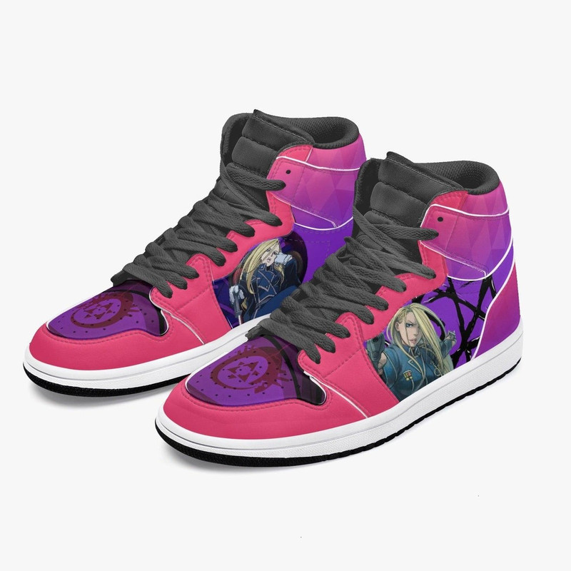 Fullmetal Alchemist Olivier JD1 Shoes, Sakata Gintoki Gintama Jordan 1 Shoes