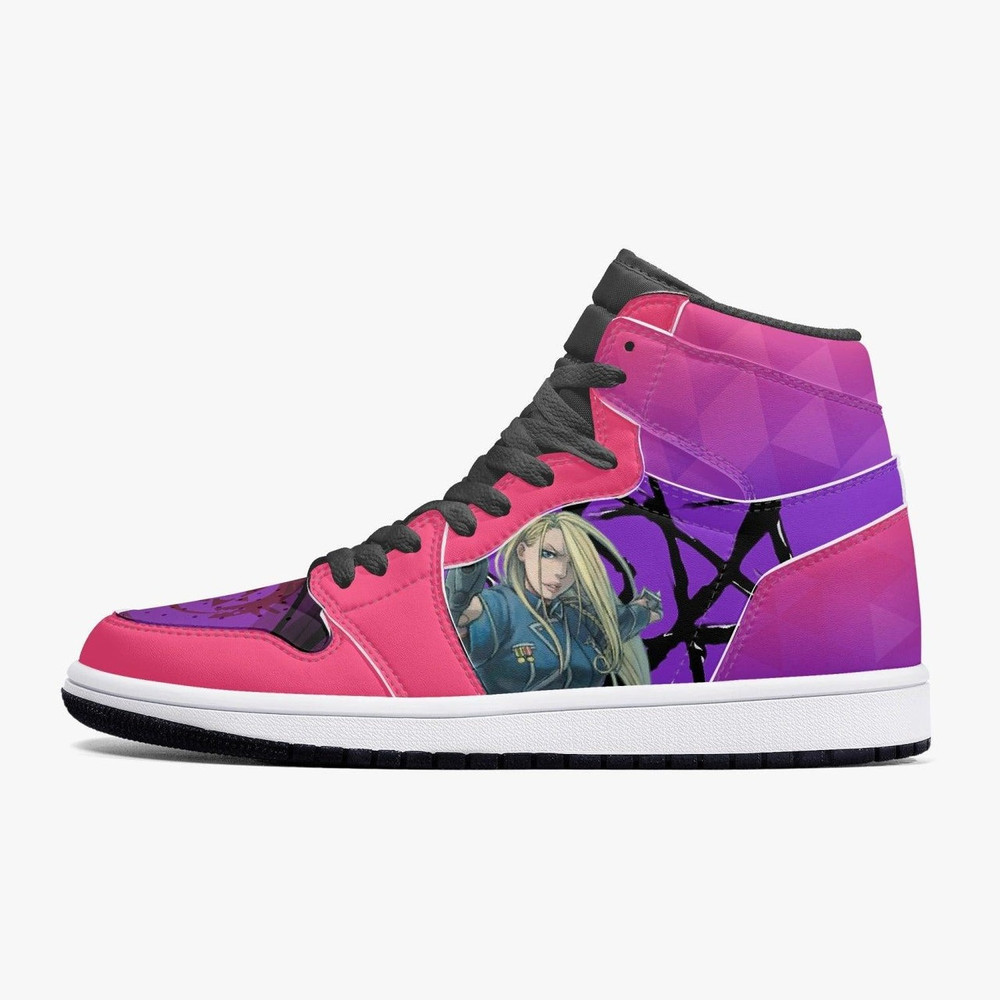 Fullmetal Alchemist Olivier JD1 Shoes, Sakata Gintoki Gintama Jordan 1 Shoes
