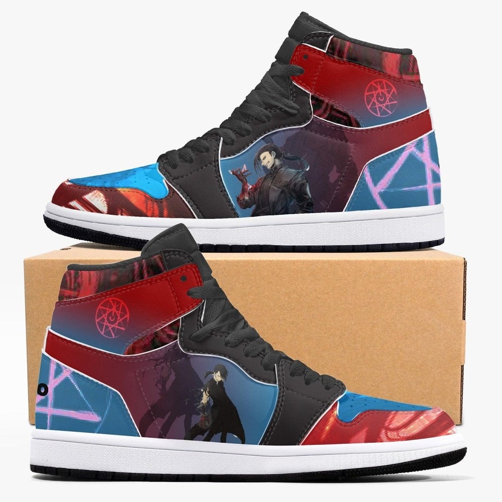 Fullmetal Alchemist GreedJD1 Shoes, Sakata Gintoki Gintama Jordan 1 Shoes