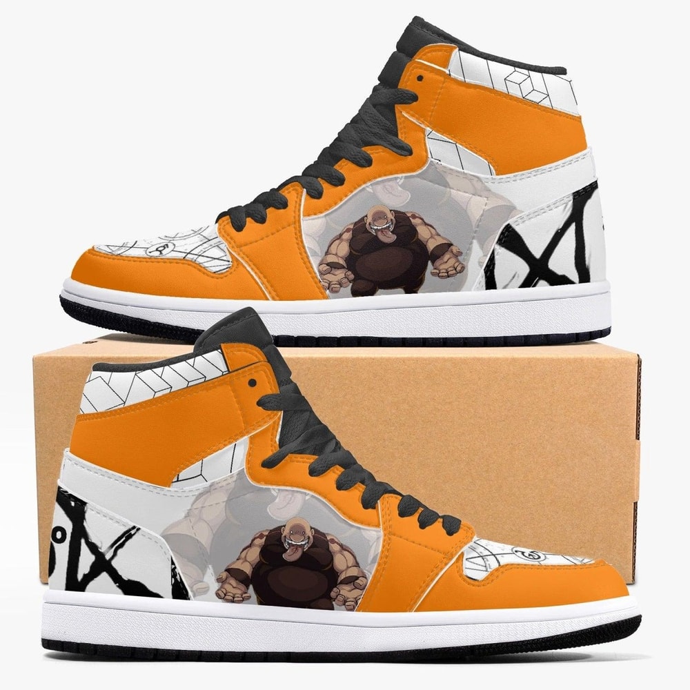 Fullmetal Alchemist Gluttony JD1 Shoes, Sakata Gintoki Gintama Jordan 1 Shoes