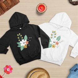 vintage floral sweatshirt, floral hoodie, aesthetic flower sweatshirt, botanical flower hoodie, cottagecore sweatshirt,