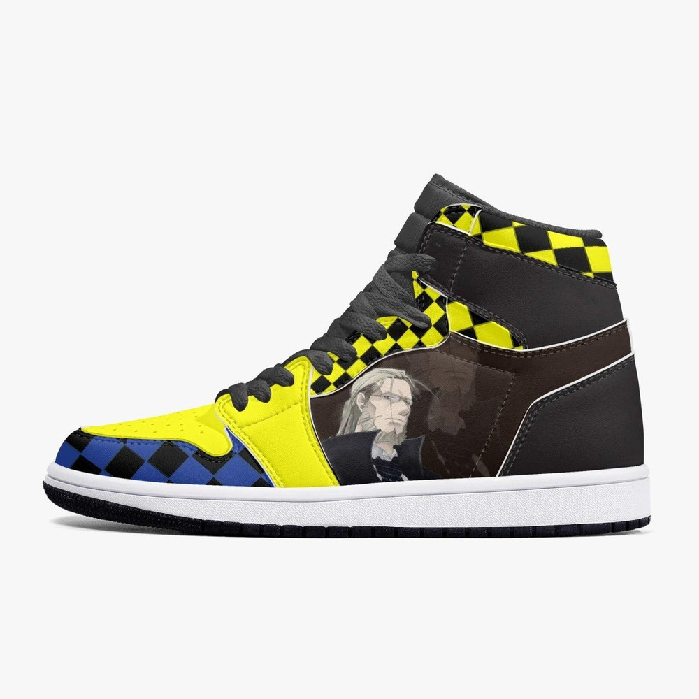 Fullmetal Alchemist Van Hohenheim JD1 Shoes, Sakata Gintoki Gintama Jordan 1 Shoes