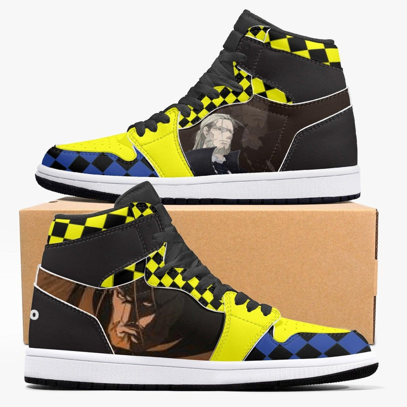 Fullmetal Alchemist Van Hohenheim JD1 Shoes, Sakata Gintoki Gintama Jordan 1 Shoes