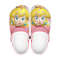 Super Mario clogs, Peach, looks like crocs shoes, slippers, flip flops Birthday gift Custom clogs for men, women and kids.jpg