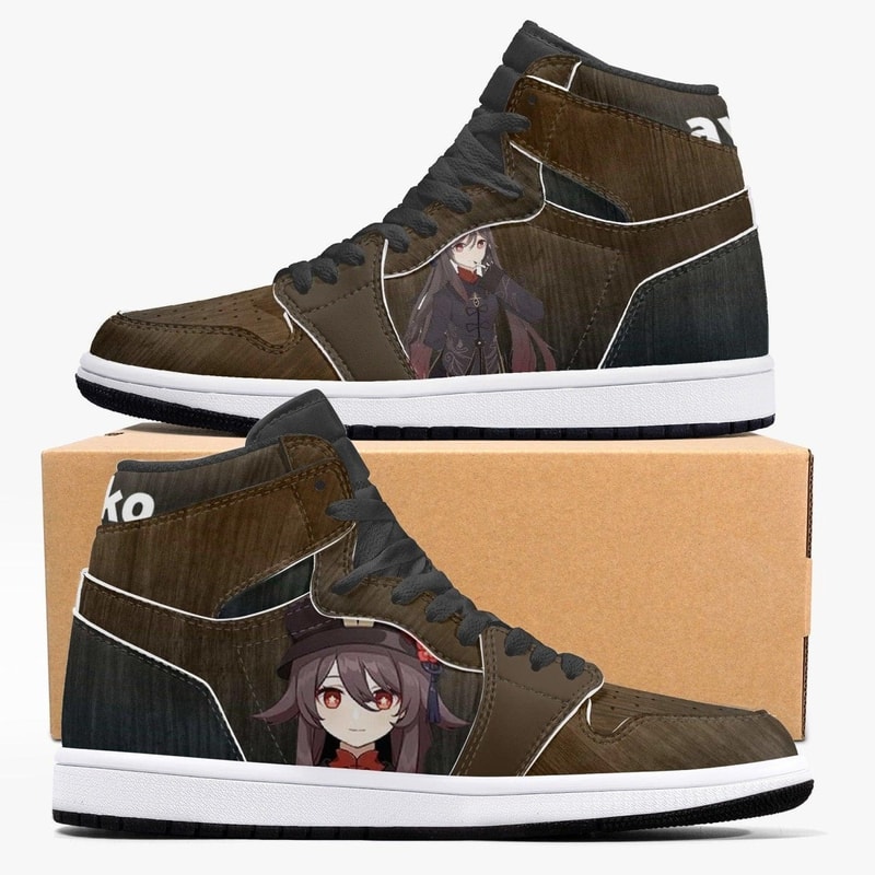 Genshin Impact Hu Tao JD1 Shoes, Sakata Gintoki Gintama Jordan 1 Shoes