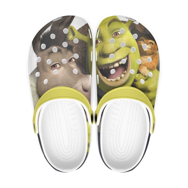 Shrek Clogs Shrek Clog Shoes Unisex, Shrek Crocs, Movie Crocs, Cartoon C - Inspire ...