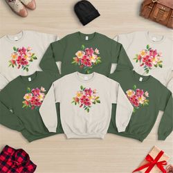 floral sweatshirt, flower sweatshirt, garden sweatshirt, sunflower sweatshirt, sunshine sweatshirt, wild flowers, nature