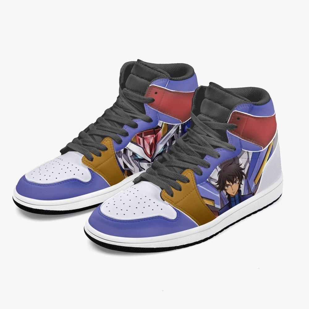 Gundam Setsuna JD1 Shoes, Sakata Gintoki Gintama Jordan 1 Shoes, Sakata Gintoki Gintama Sneaker Shoes