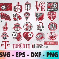 toronto fc logo, bundle logo, svg, png, eps, dxf